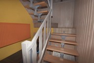 Verkauf Einfamilienhaus Suhl Lautenberg Treppe ins Erdgeschoss
