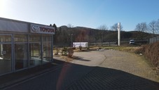 Autohaus mit Werkstatt Ilmenau Seitenansicht