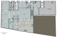 Vermietung Verkaufsfläche mit Imbiss in einem Wohn- und Geschäftshaus Zella-Mehlis Grundriss